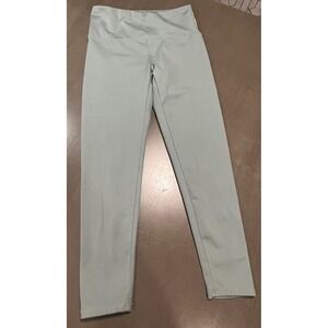 Zobha Womens High Rise Leggings Sage Green Activewear ZLL0857T Size Medium